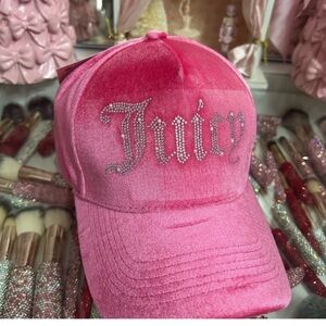 velvet juicy couture baseball cap